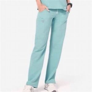FIGS | Kade Cargo Scrub Pants | M | Limited Edition Color | Seaglass